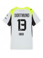 Borussia Dortmund Pascal Gross #13 Vieraspaita Naisten 2025-26 Lyhythihainen